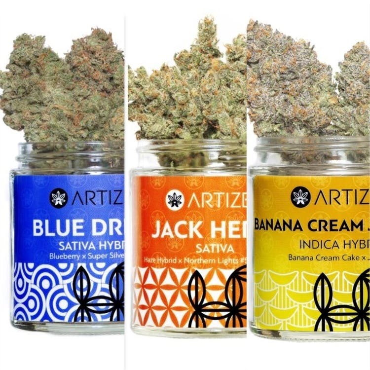 Artizen | Tropicana Cookies Flower | 1g at The Bake Shop (Prosser)
