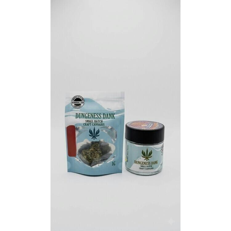 Dungeness Dank | Gorilla Glue #4 Flower | 1g at The Bake Shop (Prosser)