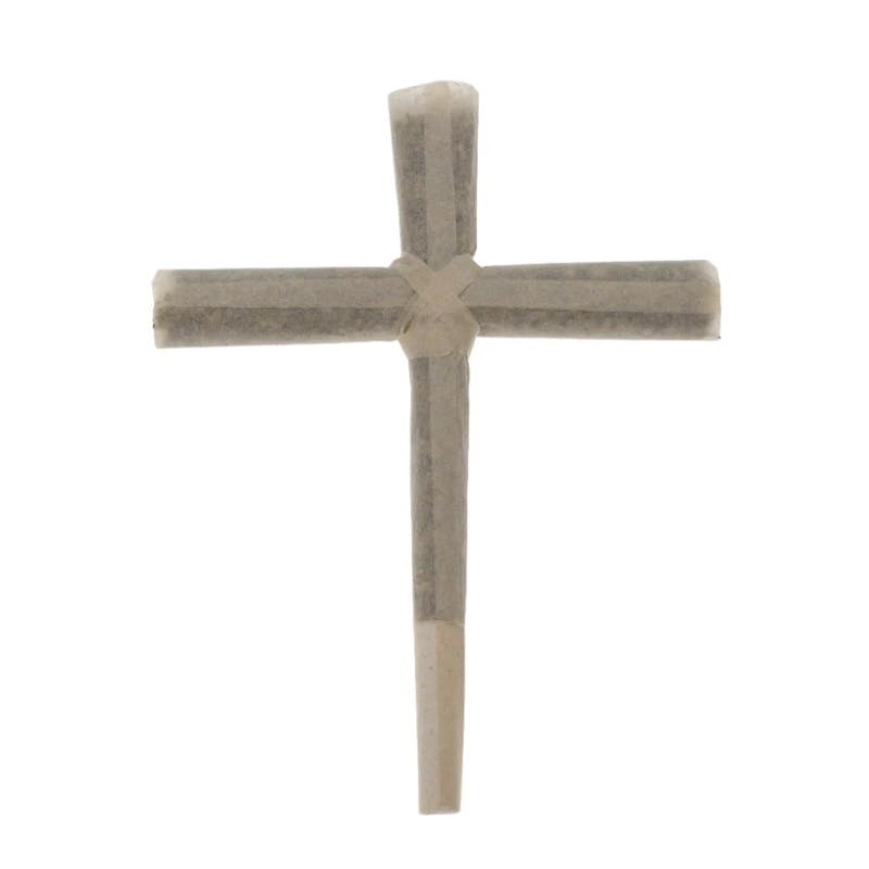 Cross Shaped Rolling Cone - 1pc