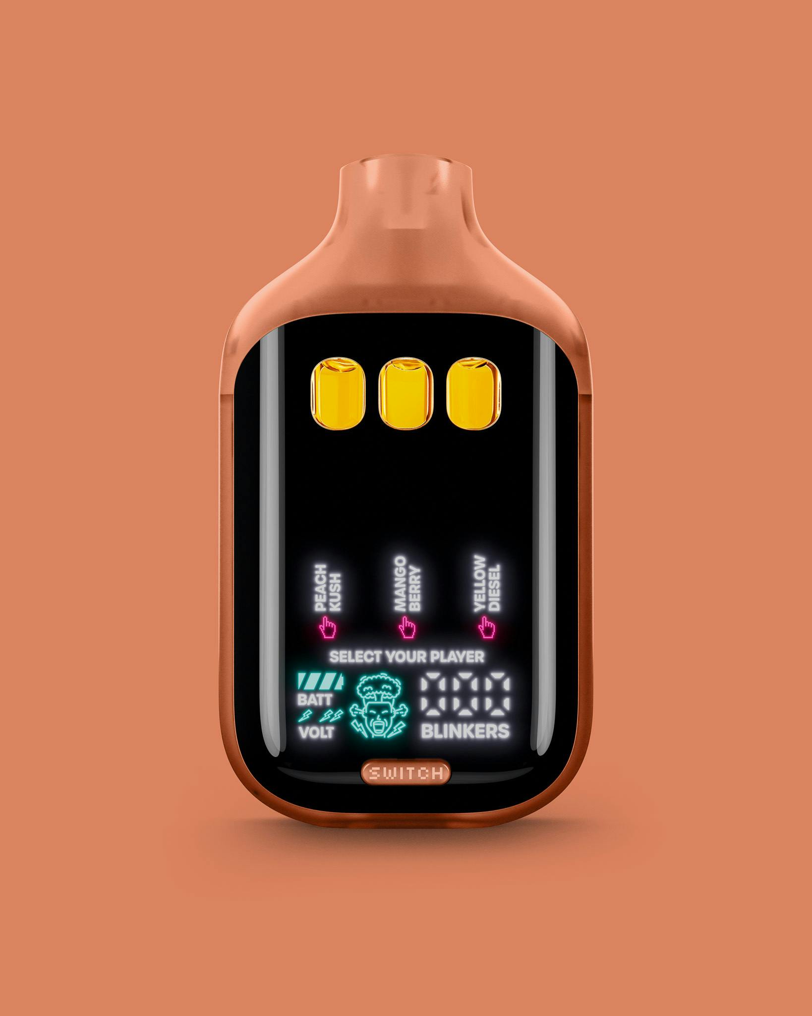 BOUTIQ SWITCH | AIO | 2G | LD | PEACH KUSH X MANGO BERRY X YELLOW DIESEL