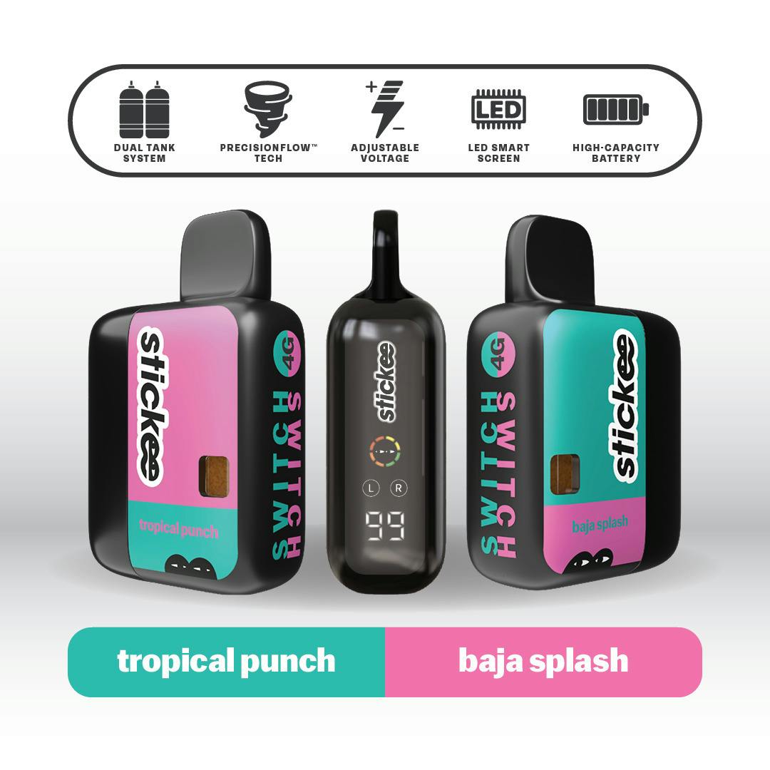 STICKEE SWITCH | AIO | 4G | LR X LD | BAJA SPLASH X TROPICAL PUNCH