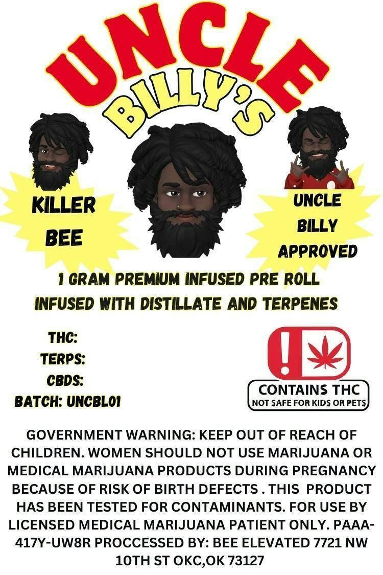 Killer B Infused PreRoll