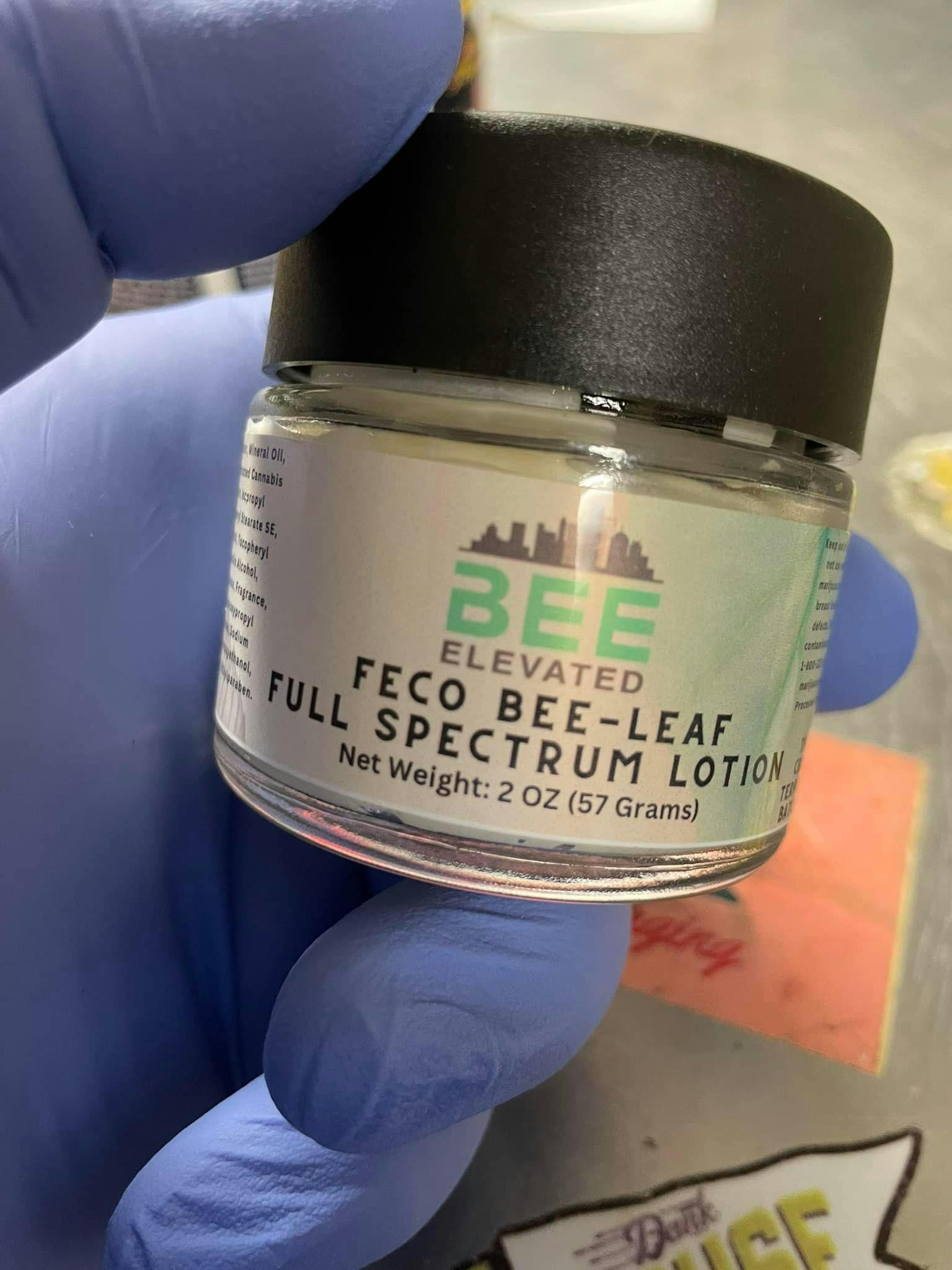 Bee Elevated Full Spectrum Infused lotion
