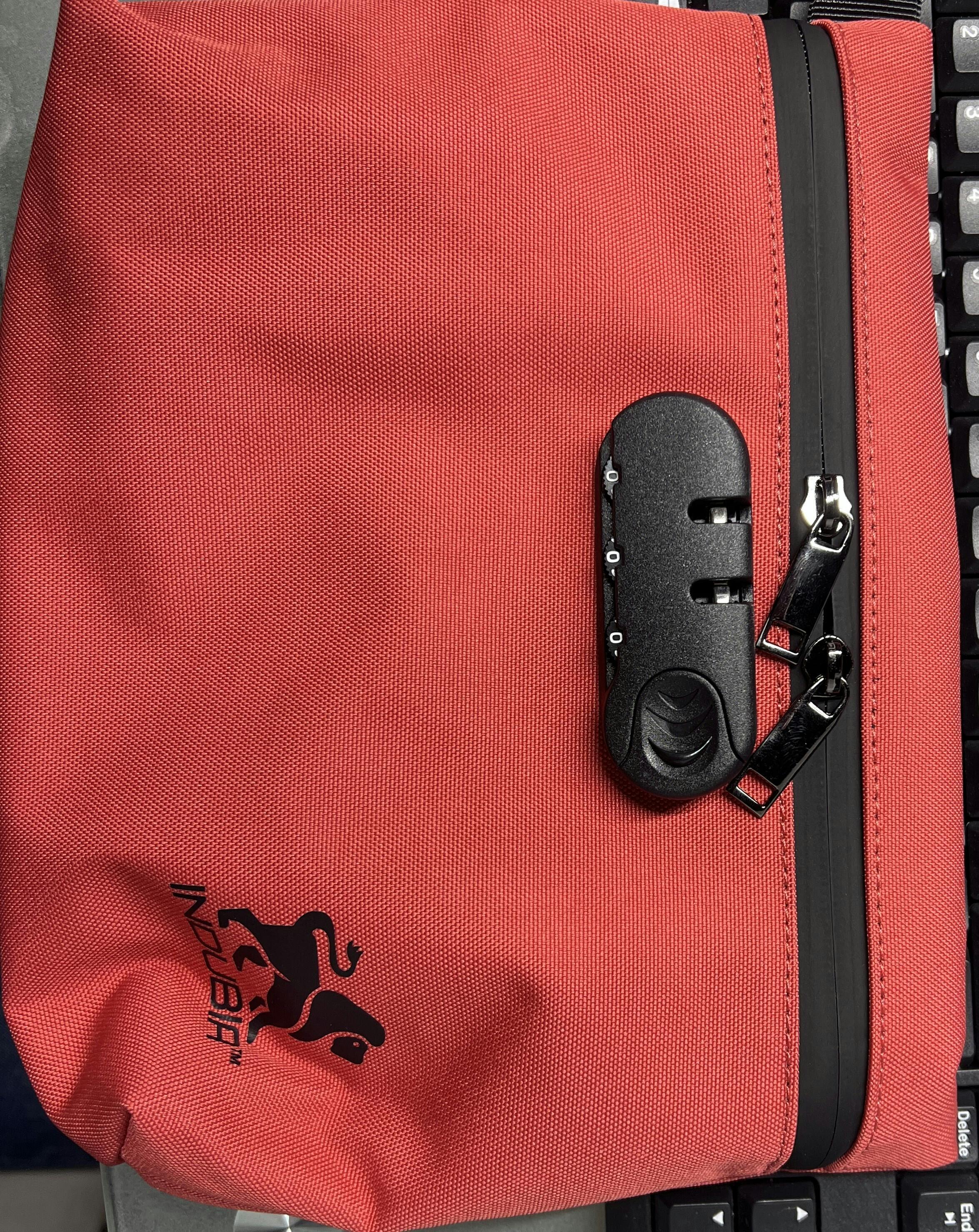 Lock Stash Bag Red