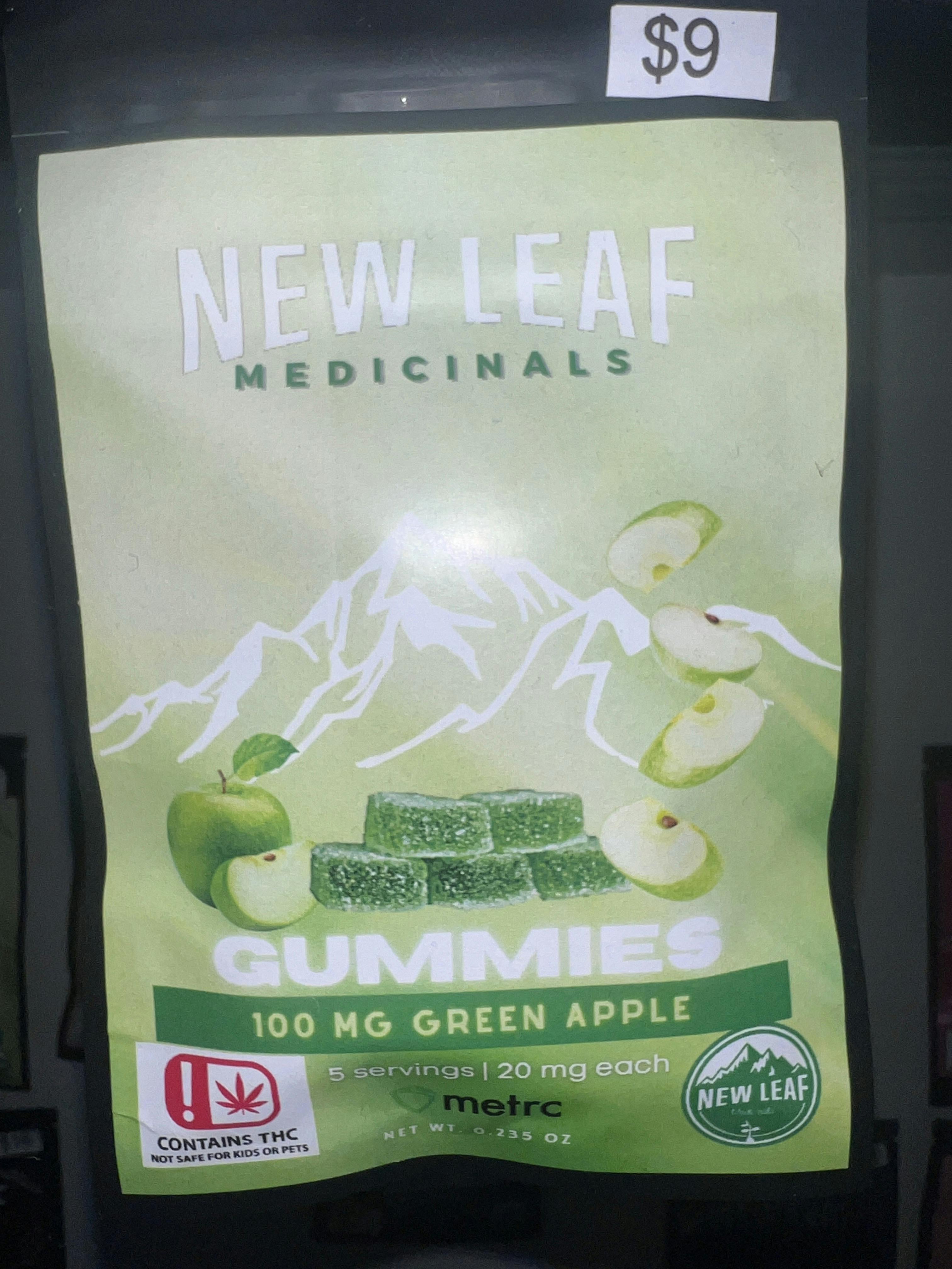 100mg Green Apple Gummies