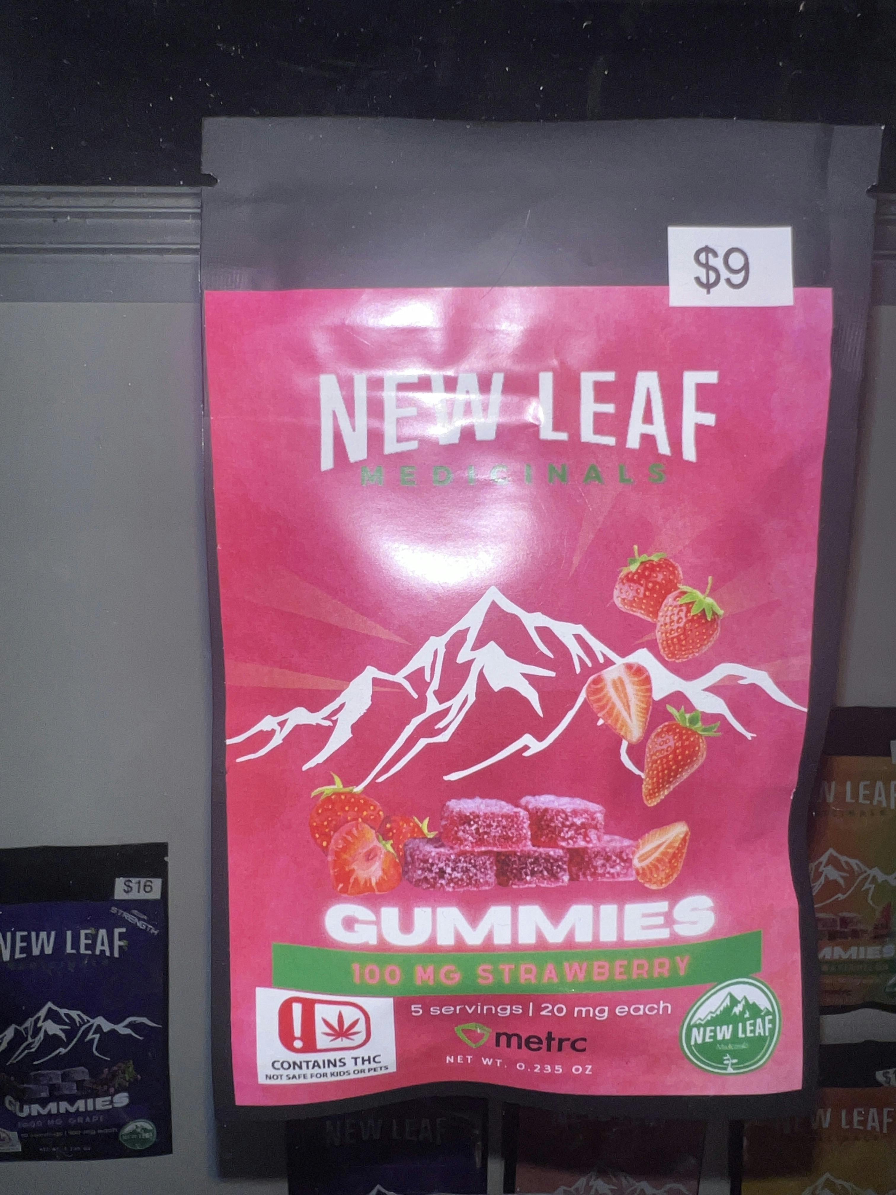100mg Strawberry Gummies