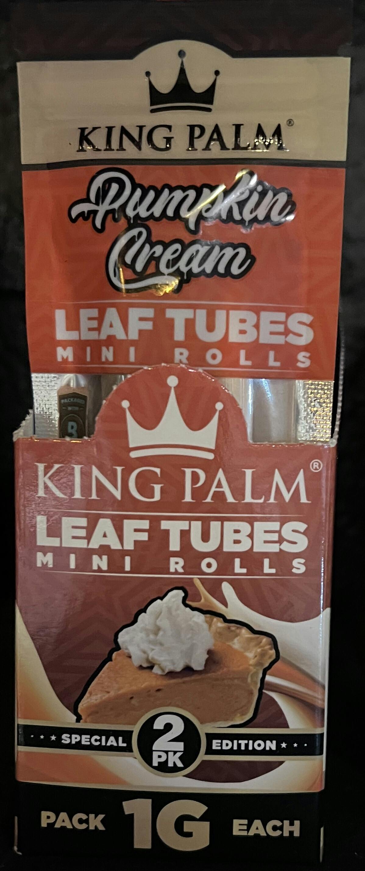 King Palm Mini Rolls Pumpkin Cream