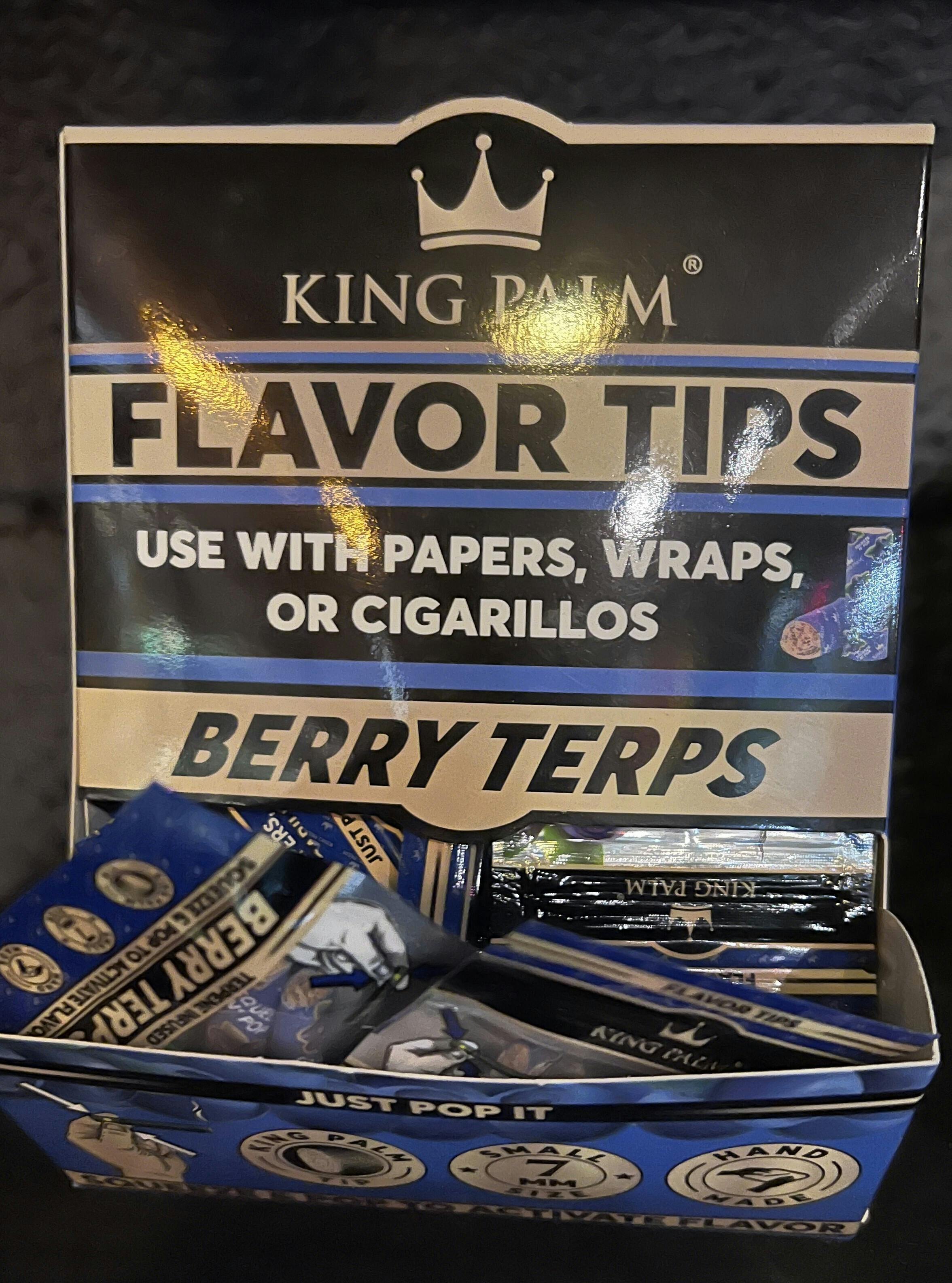 King Palm Berry Terps tips