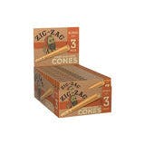 Zig Zag Unbleached King Cone 3 pack