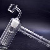 Glass Clear Hammer Bubbler Dab Rig
