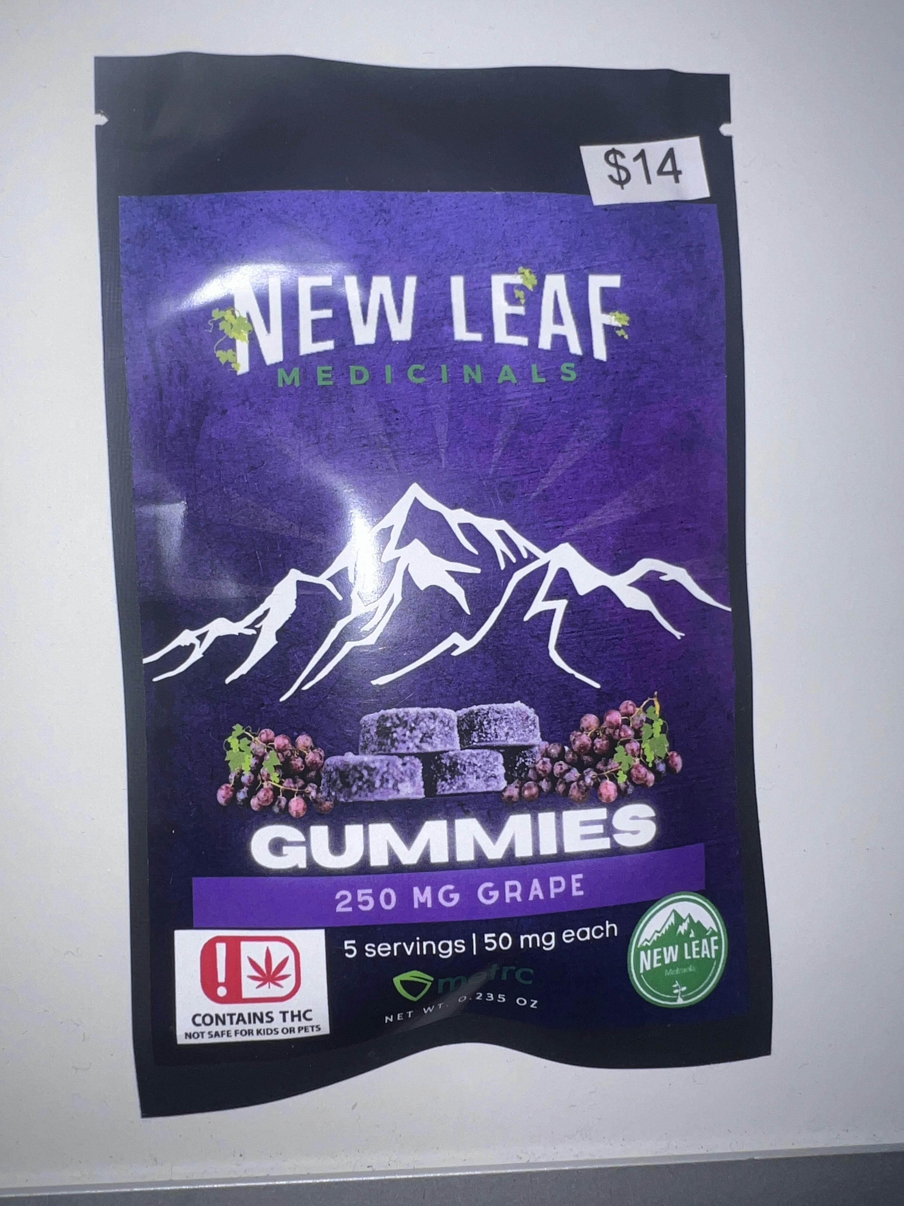 250mg Grape Gummeis