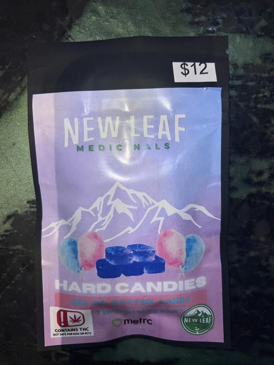 250mg Cotton Candy Hard Candy