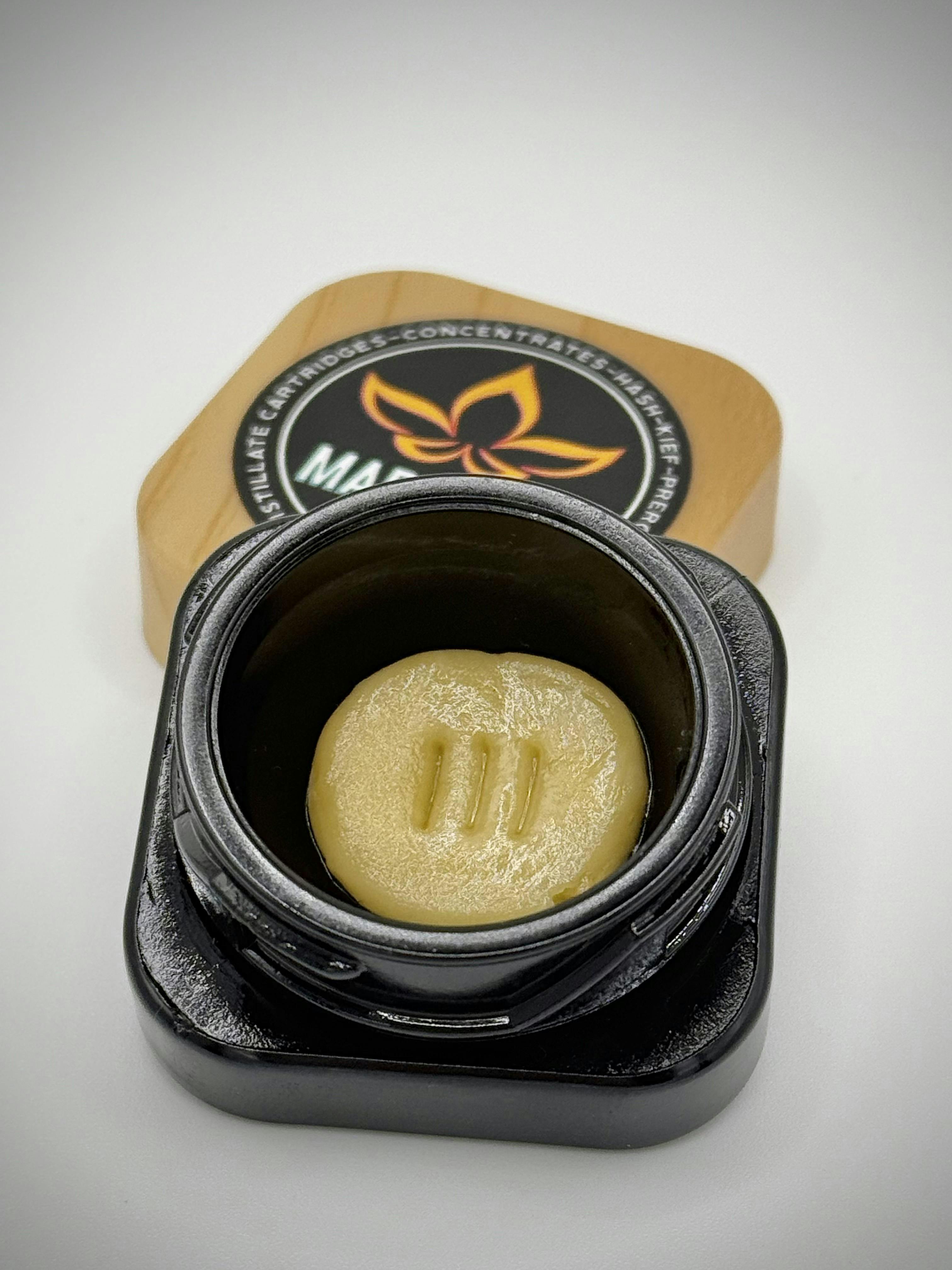 Cured Resin - Lemon Sherbet - Packaged 1g