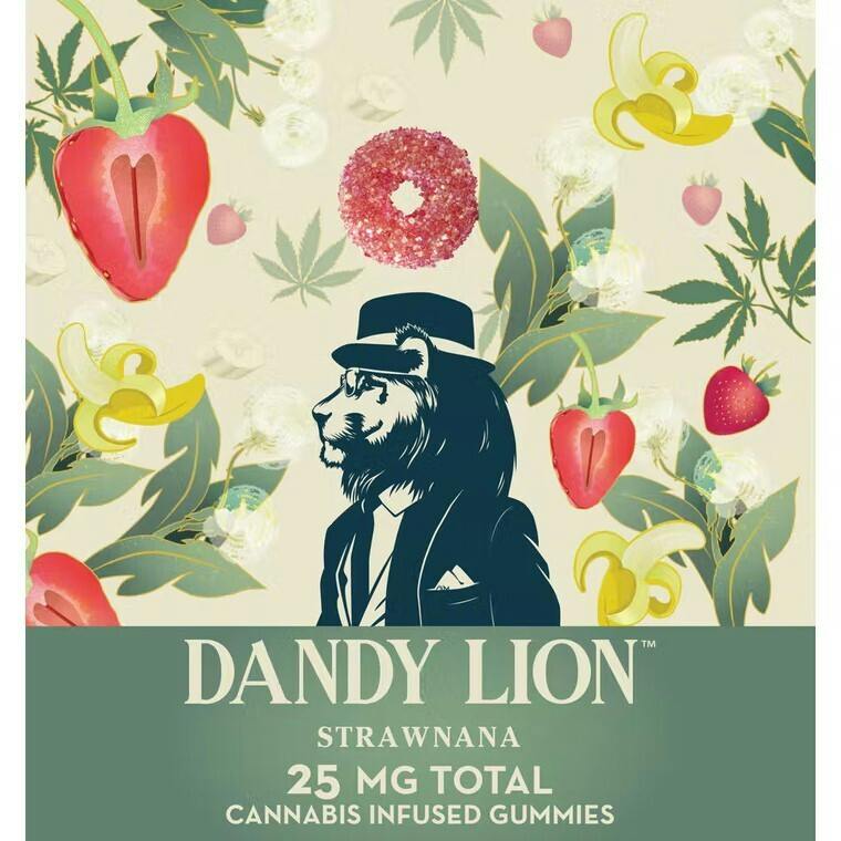 Dandy Lion - Strawnana - 250mg/10 Pack - 50 g
