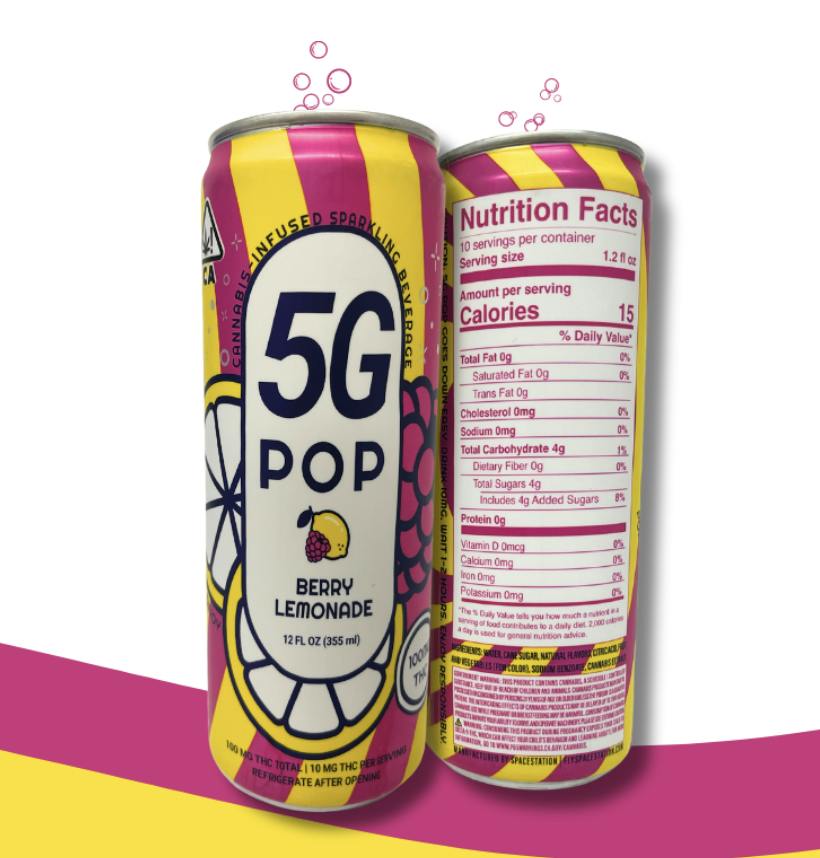 BERRY LEMONADE POP 100MG