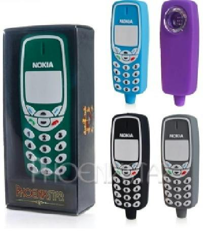 Silicone Character Handpipe - Cell Phone
