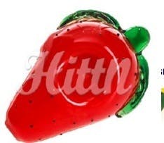 Glass Strawberry Handpipe