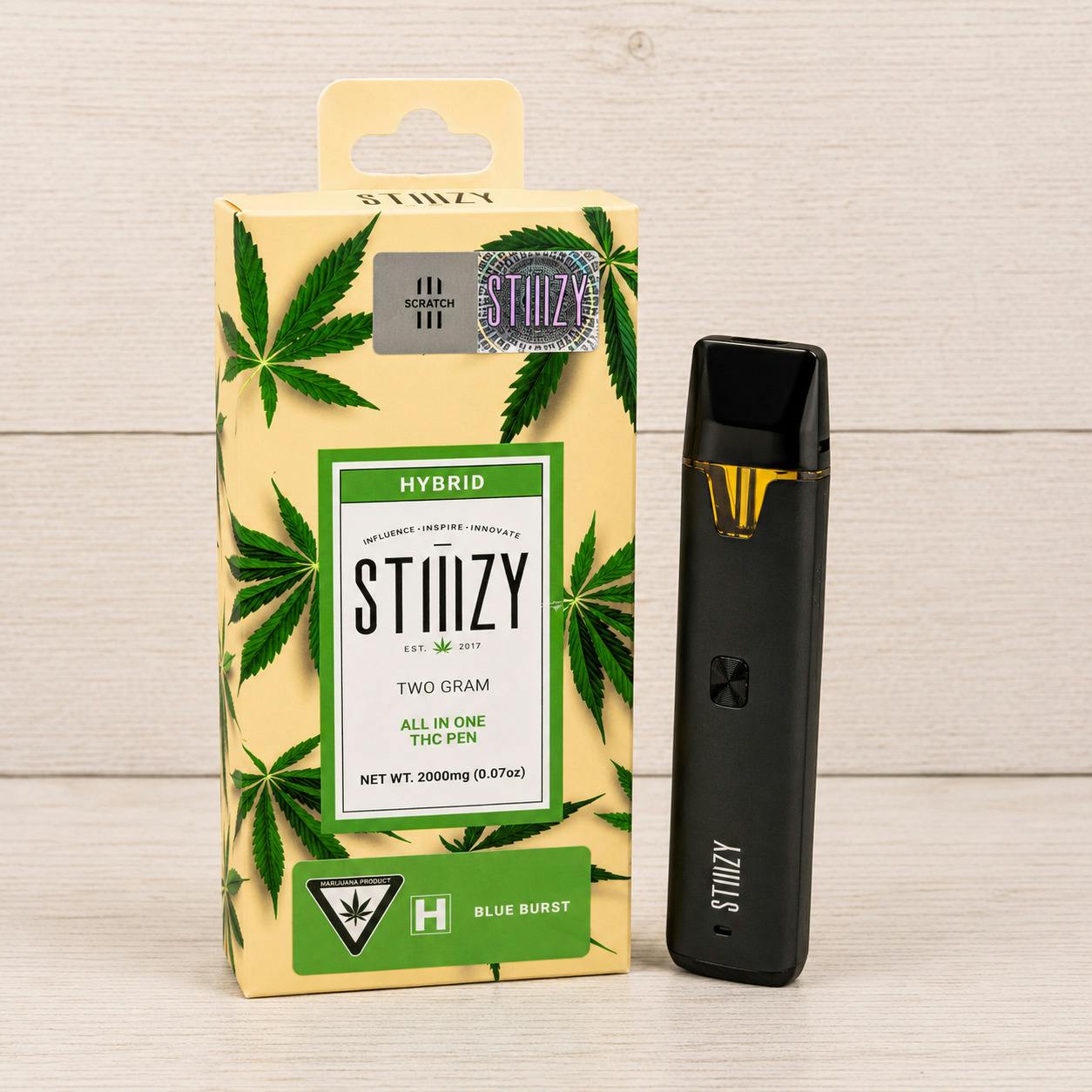 2g | Blue Burst | Disposable Vape cannabis product