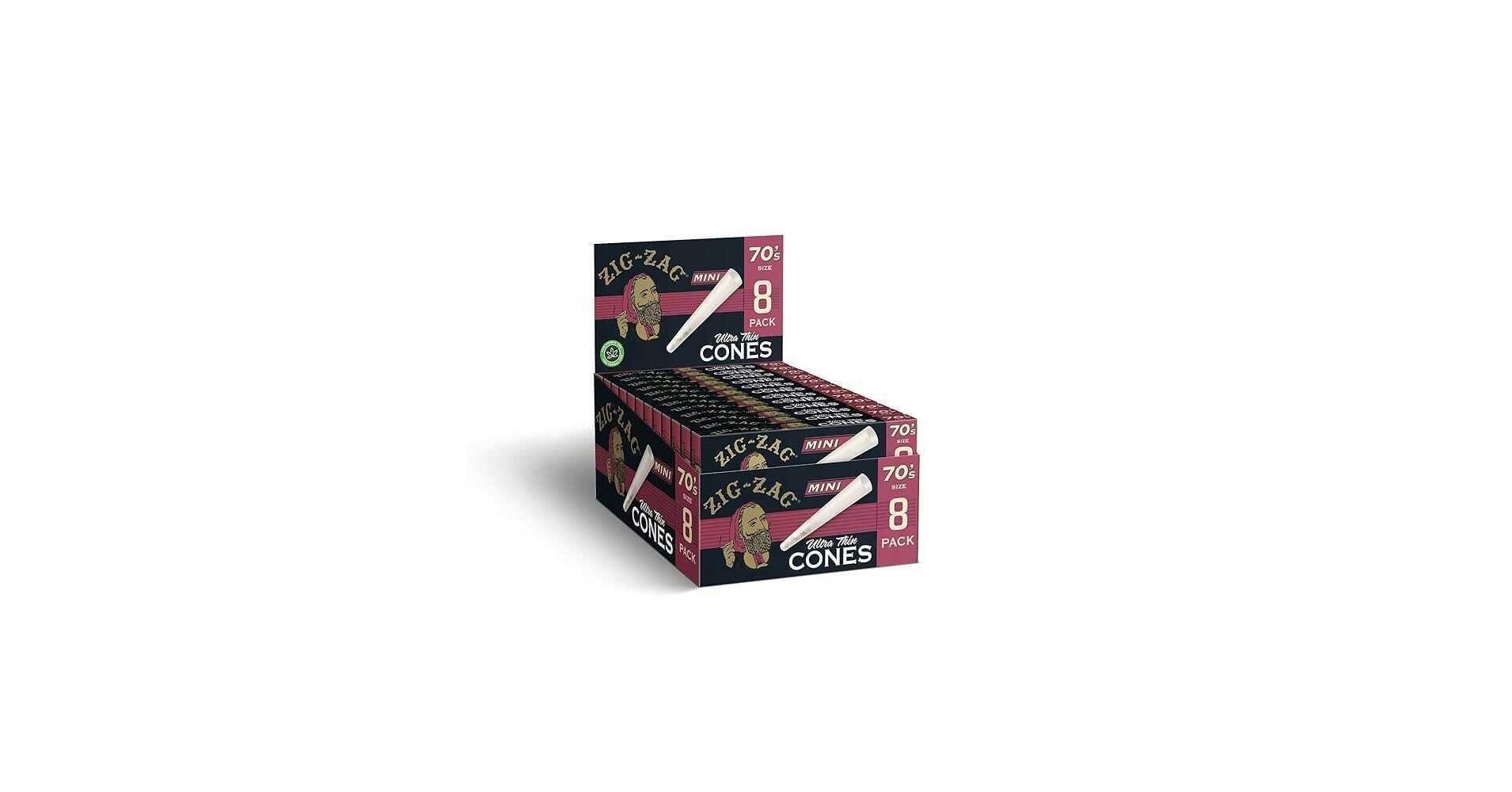 ZigZag - 70's 8pk Ultra Thin Cones - ZIG-ZAGS