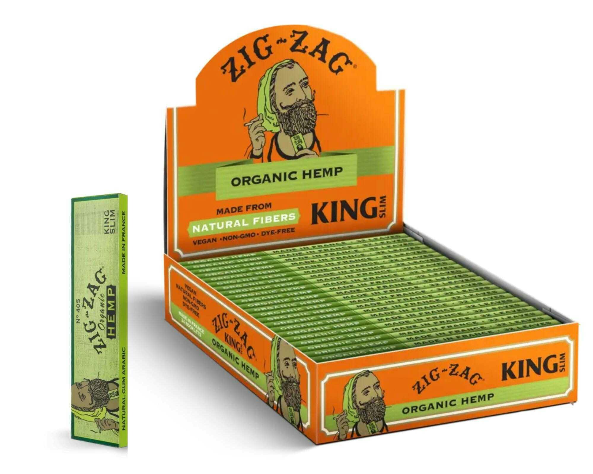 ZigZag - King Size Organics Slims - ZIG-ZAGS