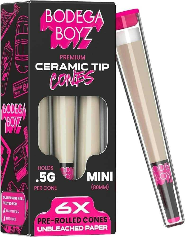 Bodega Boyz - 1g 3pk Unrefined Cones (Brown Paper) - 1g 3pk Unrefined Cones (Brown Paper)