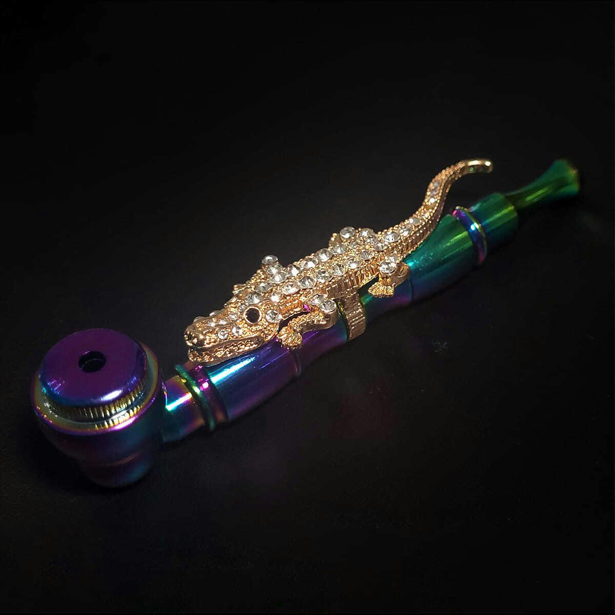 Jeweled Metal Pipes - Jeweled Metal Pipe