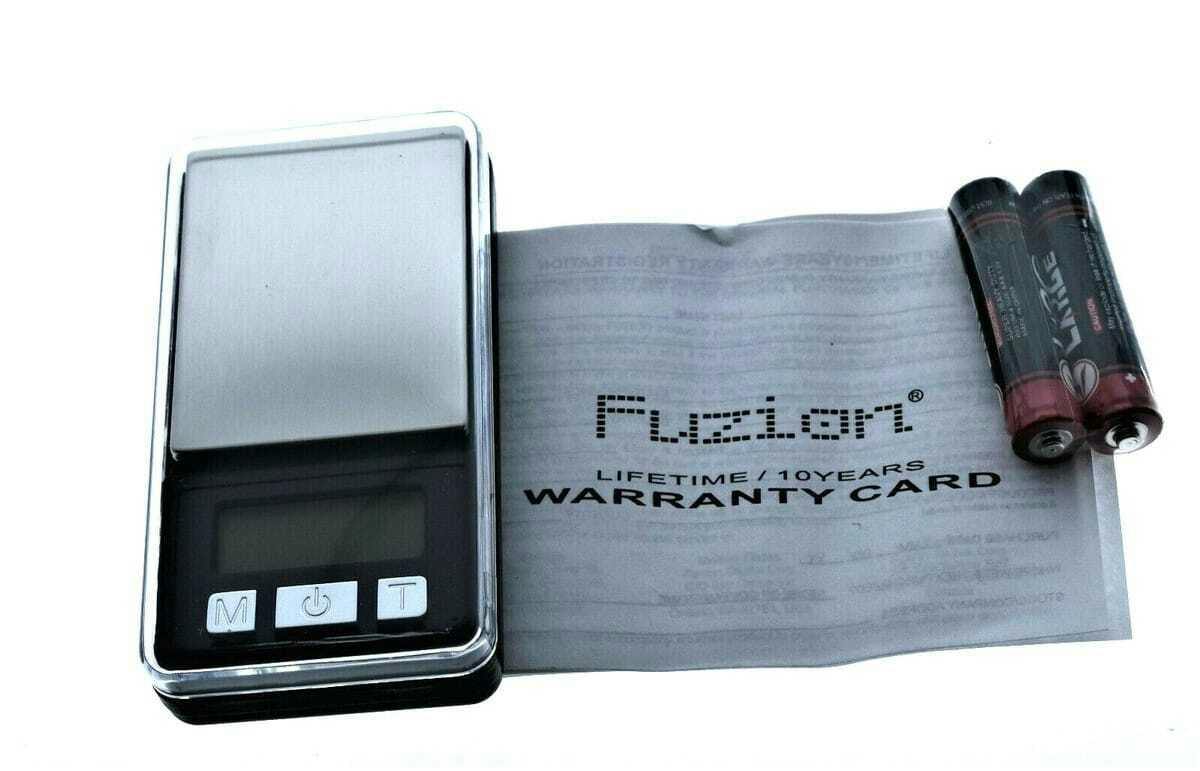 Fuzion Scale - 1000g - 0.1g - Car Ashtray