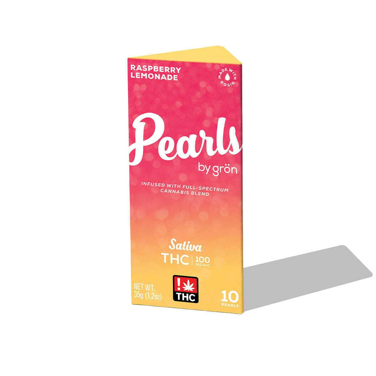 Pearls - Raspberry Lemonade Gummies - 100mg - Raspberry Lemonade Gummies