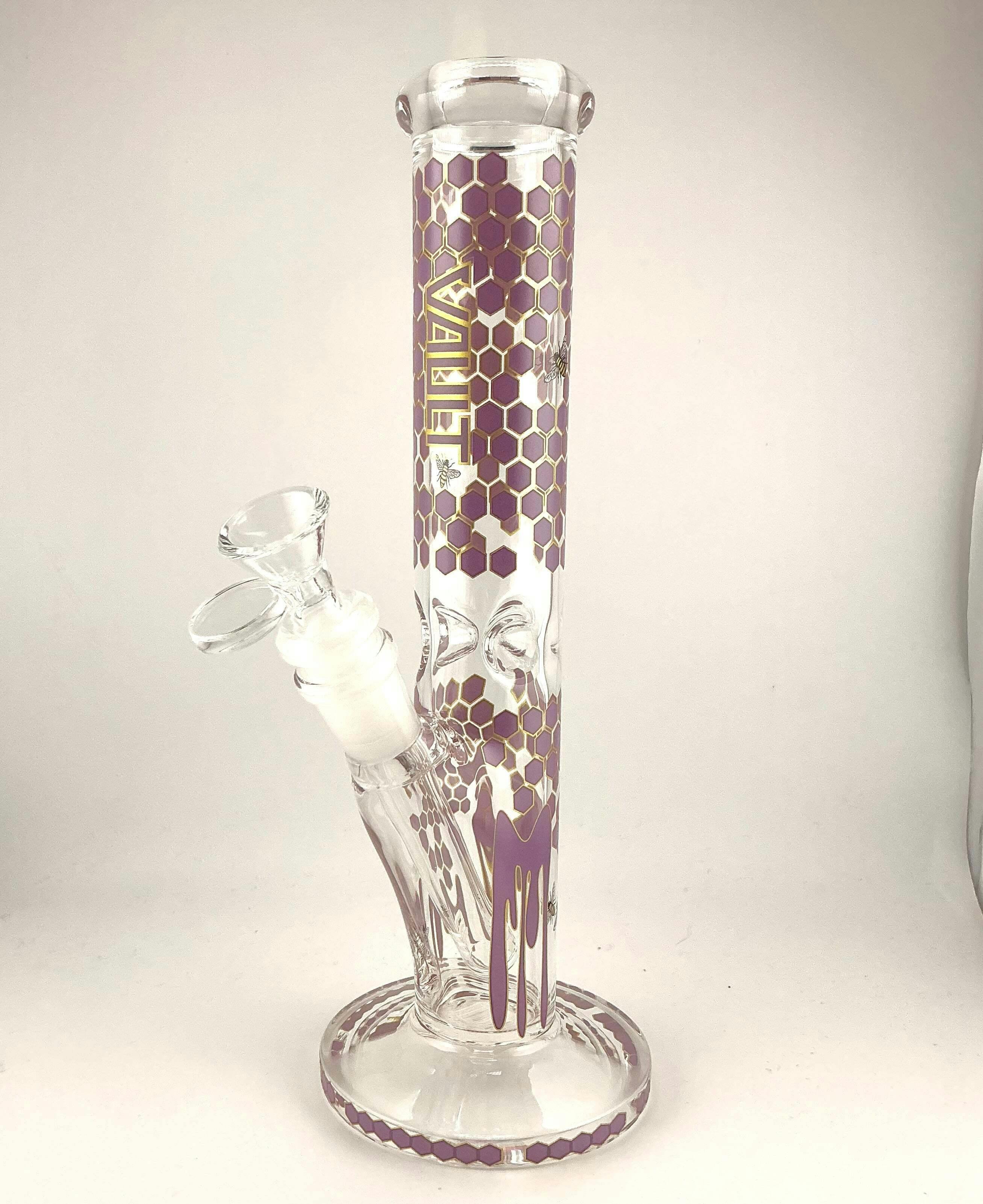 Santa Cruz Shredder - 10" Glass Straight Bong - 10" Glass Beaker Bong