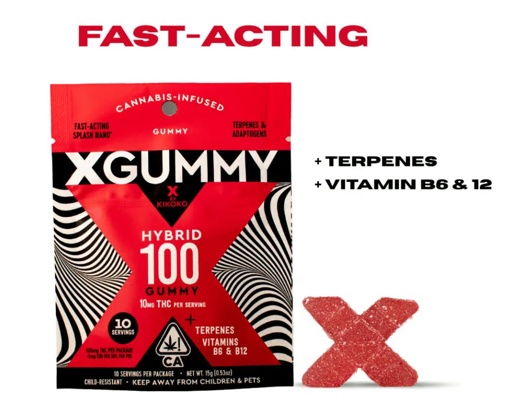 Hybrid X-Gummy - Mango 100mg - Hybrid X-Gummy - 100mg
