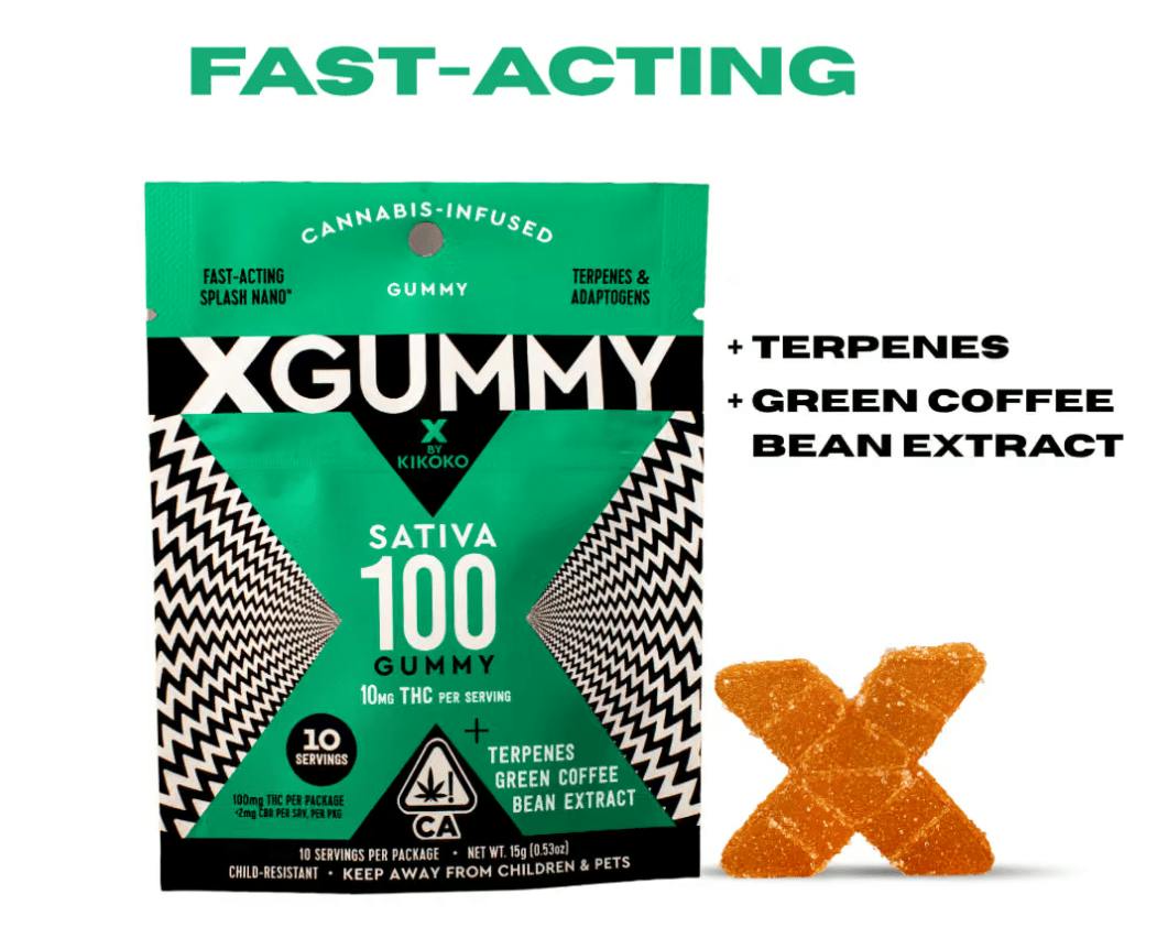 Kikoko - Sativa X-Gummy - Watermelon 100mg - Sativa X-Gummy - 100mg