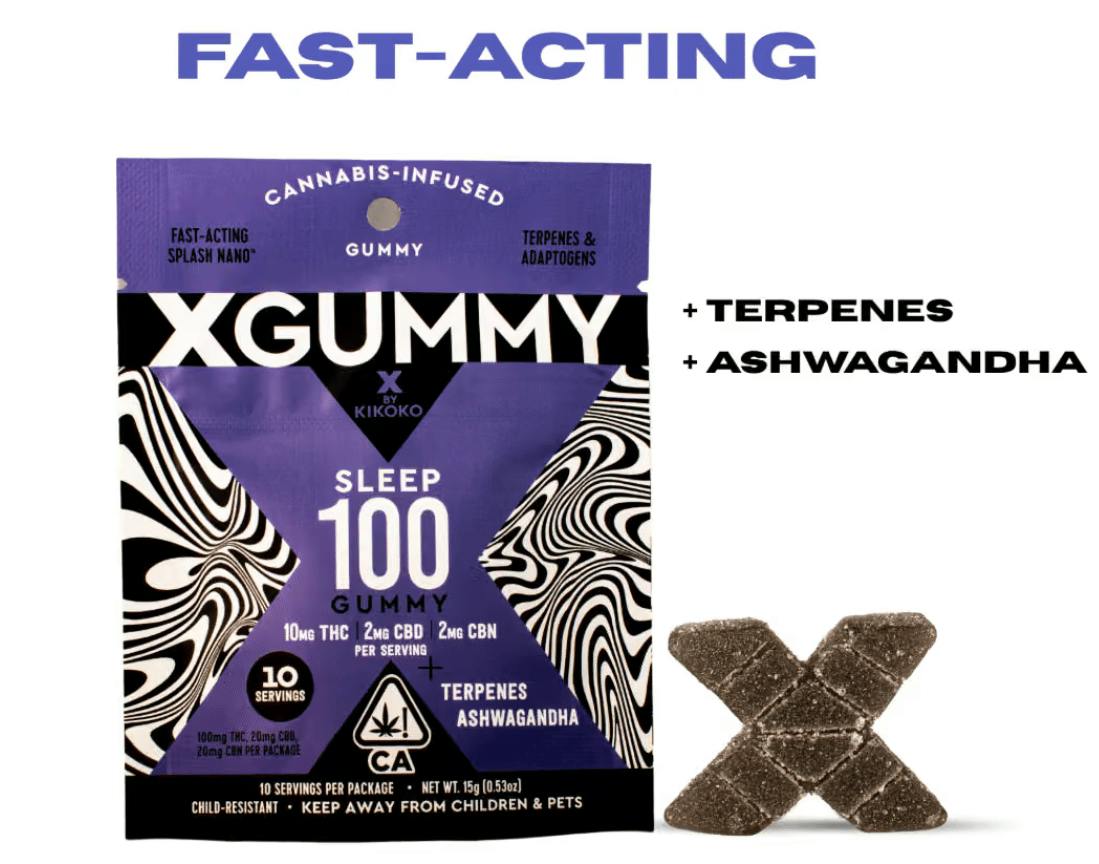 Kikoko - Sleep X-Gummy - 100mg - Sleep X-Gummy - 100mg