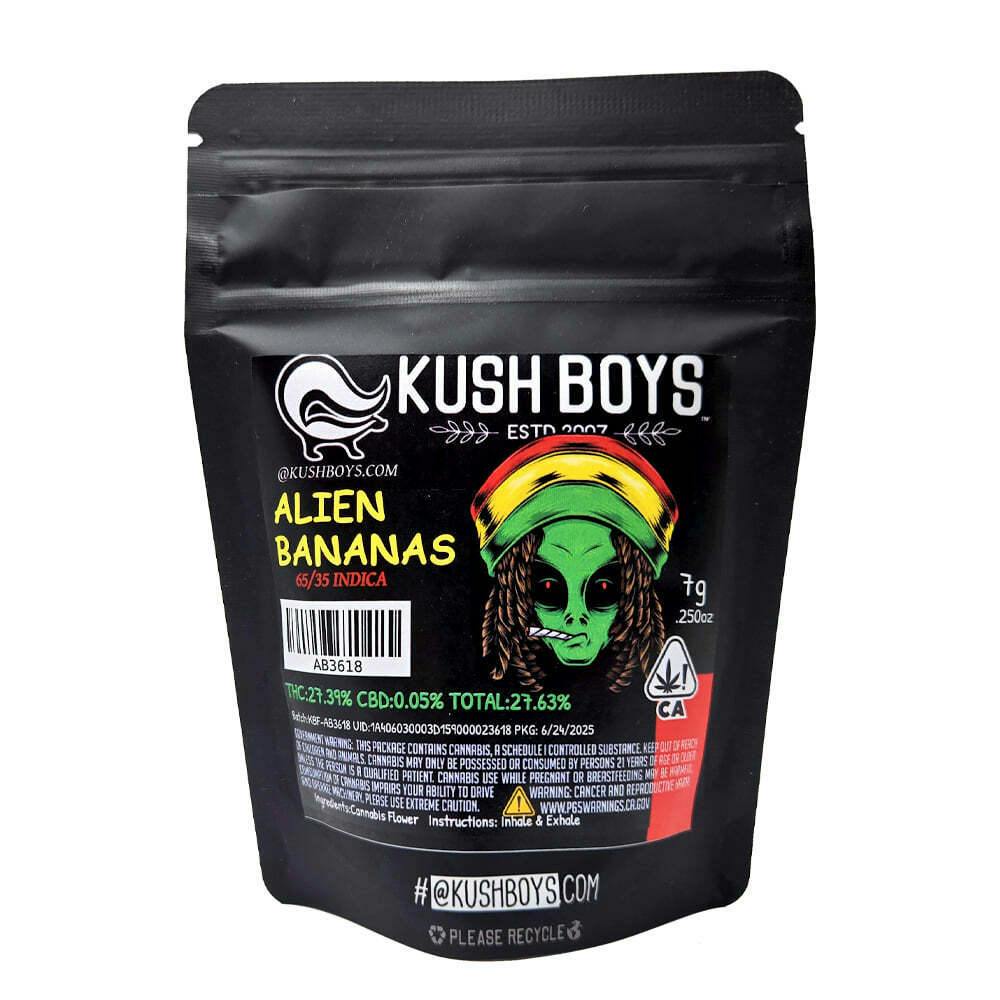 Kush Boys - Alien Bananas 28.38% - 7g - QUARTER