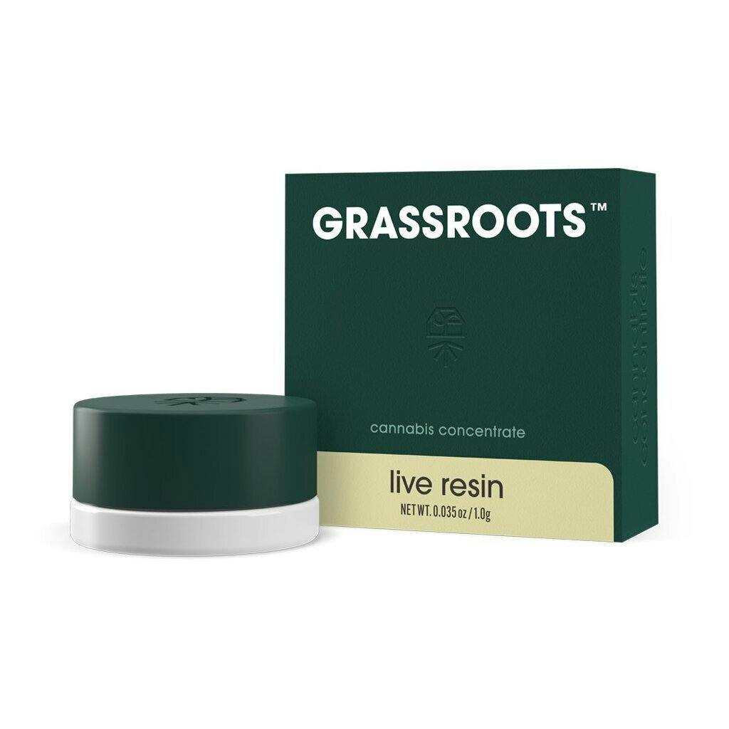 Grassroots Pelirroja Live Resin 1g Live Resin at Zen Leaf Cannabis Dispensary