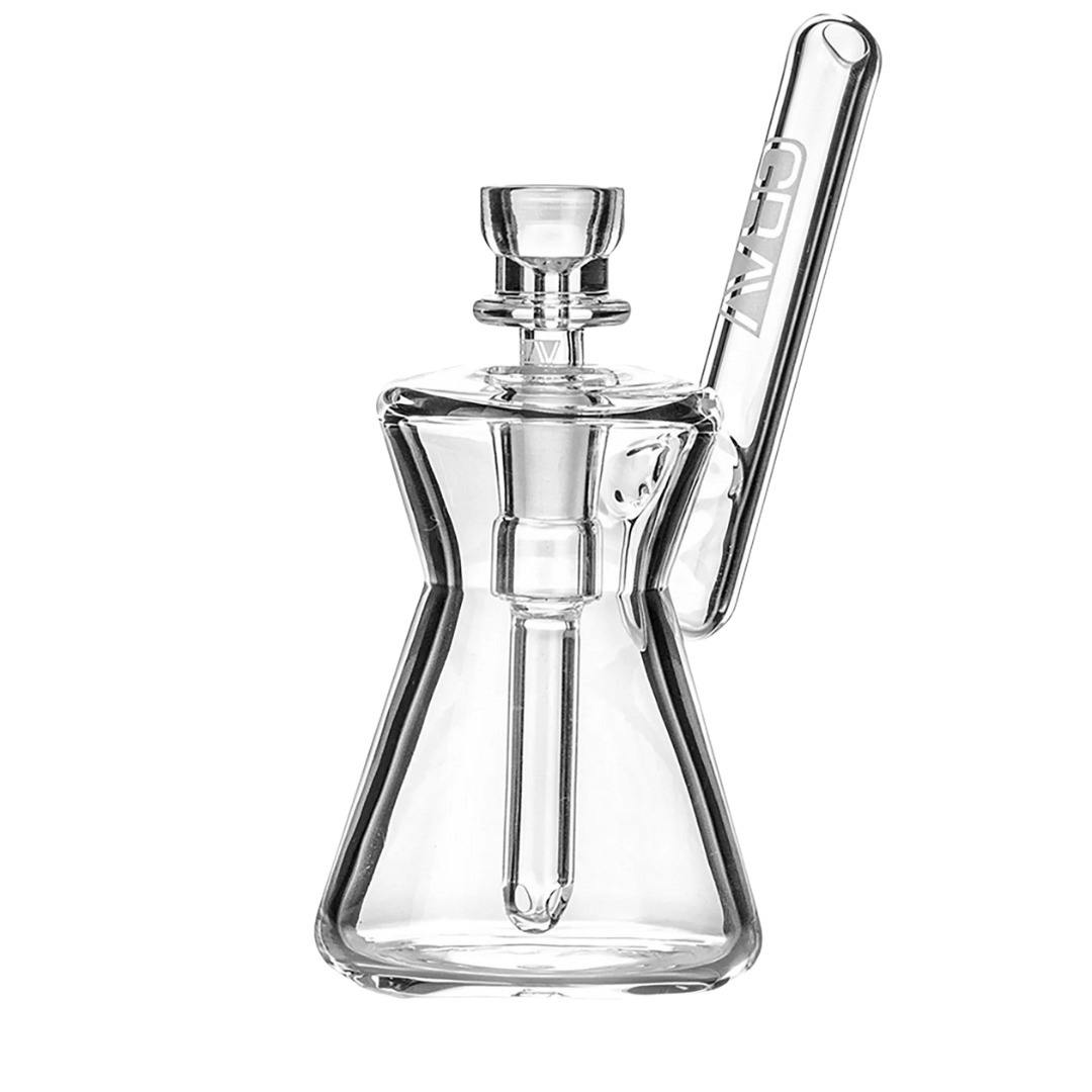 GRAV Hourglass Pocket Bubbler - Clear at AYR Cannabis Dispensary Lake City