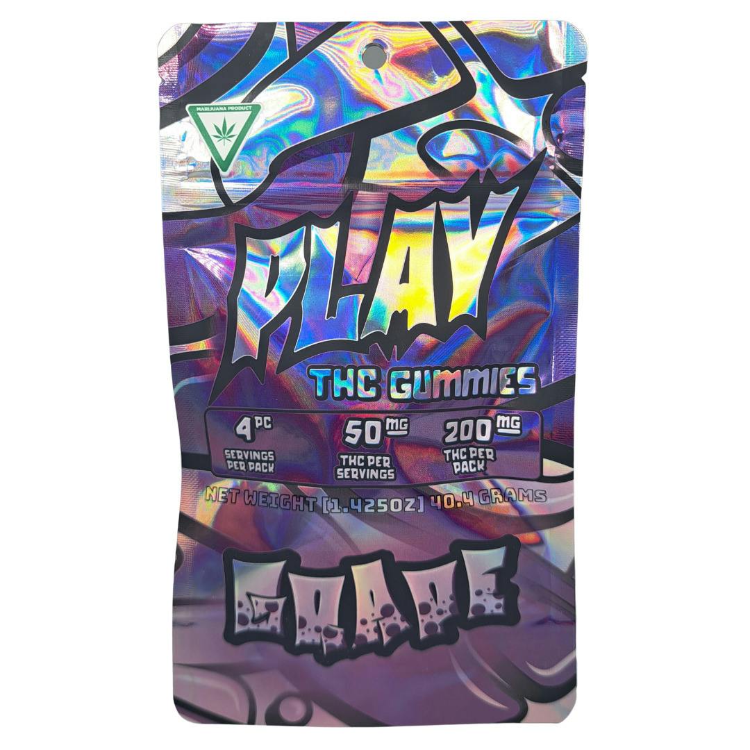 AU | PLAY | 4x50 Grape Gummies