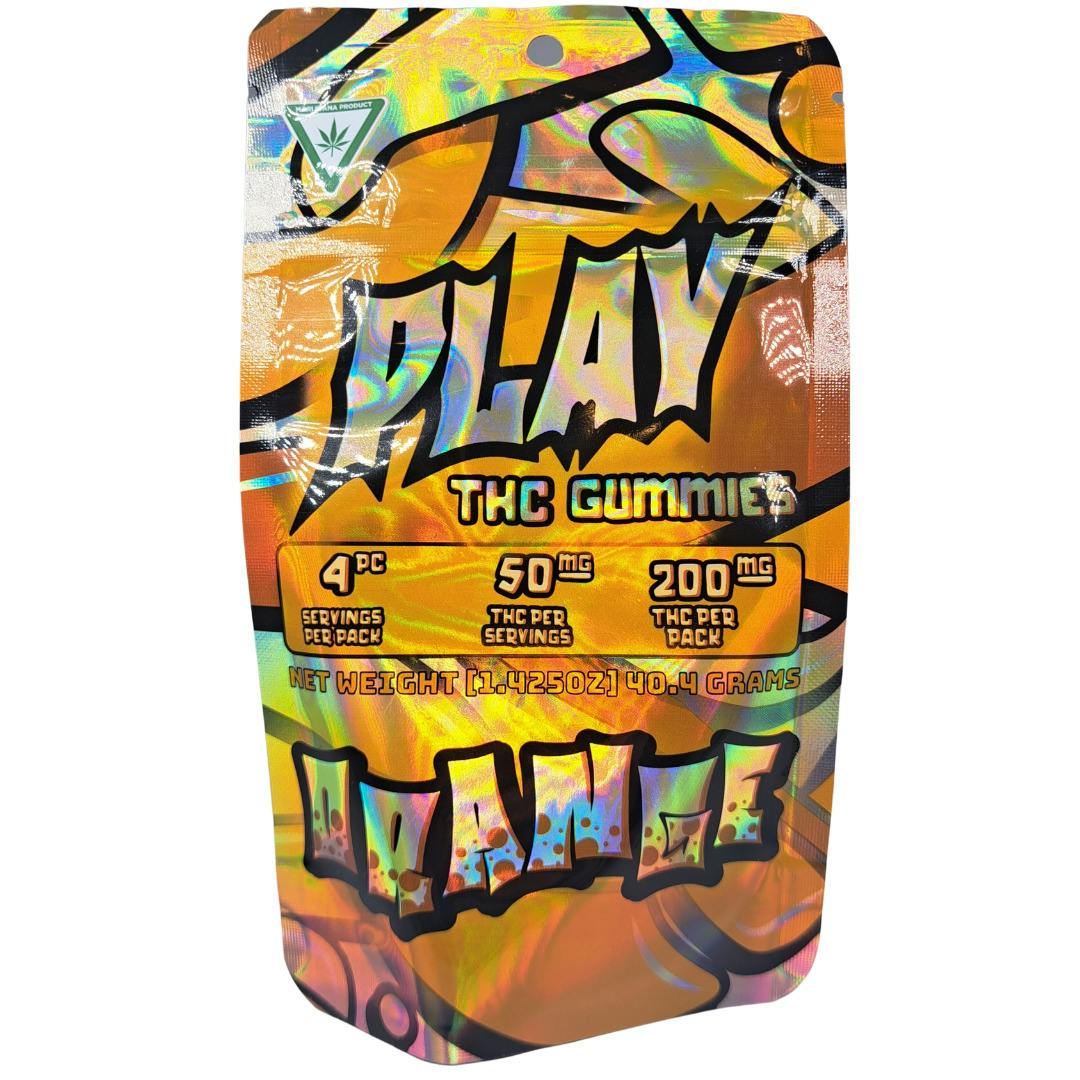 AU | PLAY | 4x50 Orange Gummies