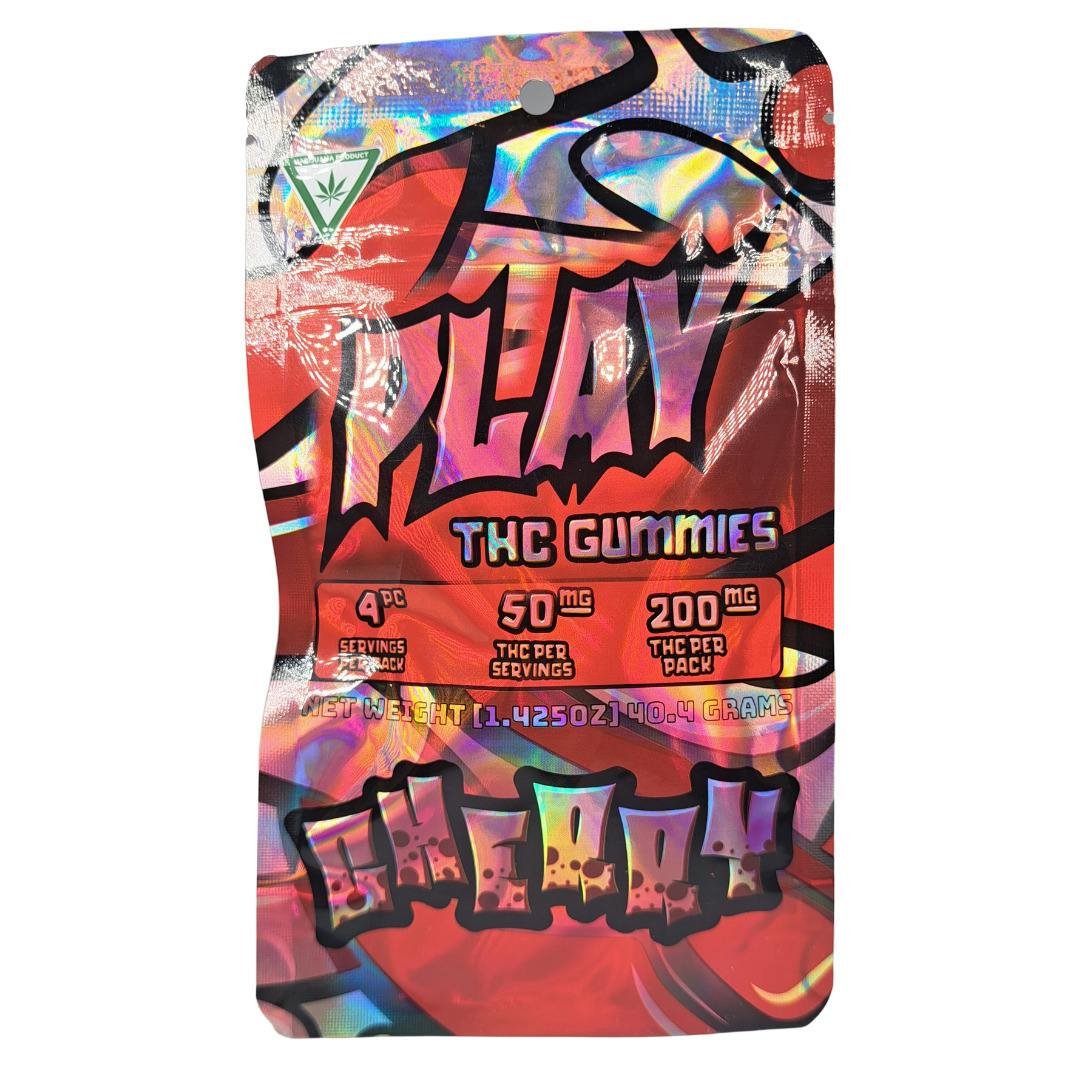 AU | PLAY | 4x50 Cherry Gummies