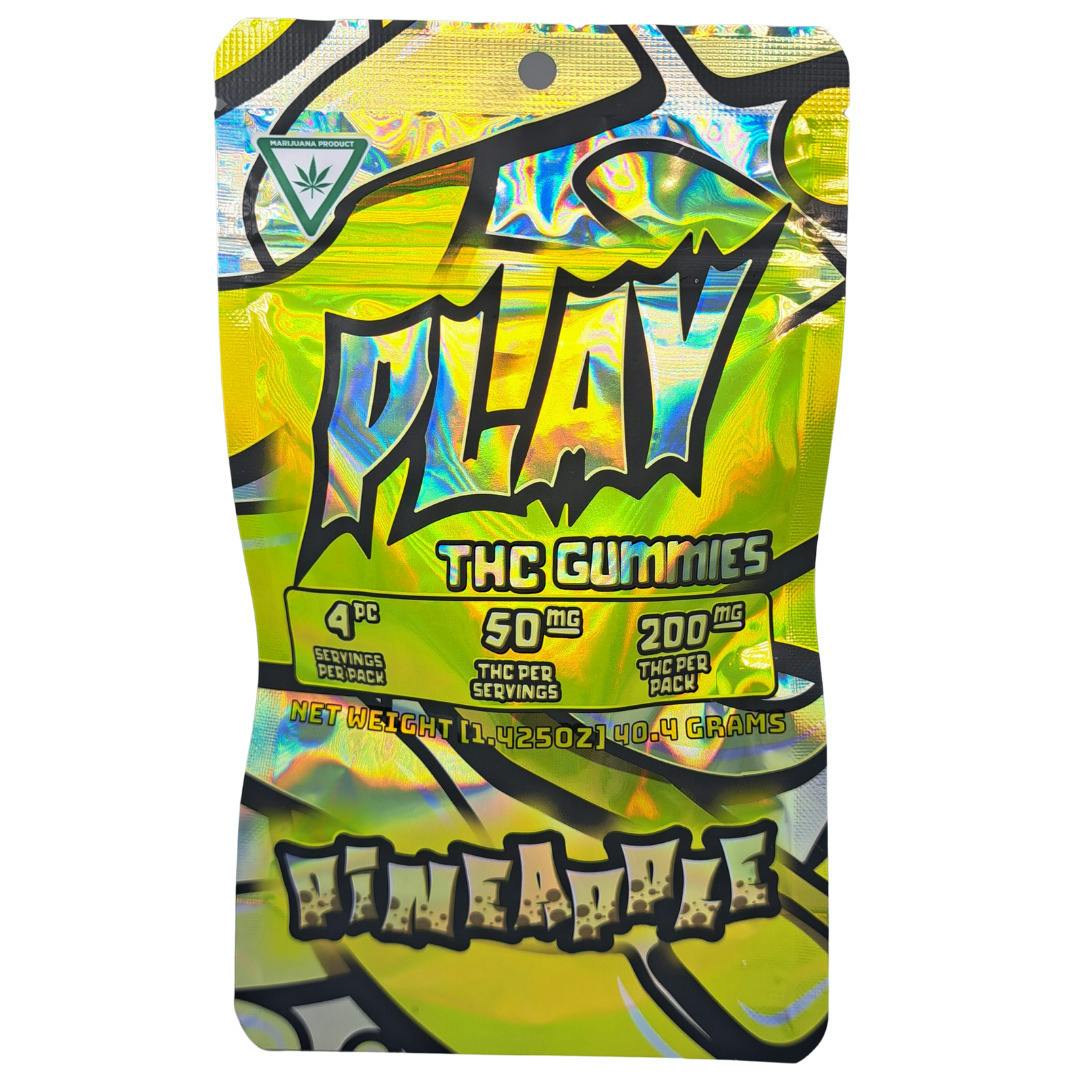 AU | PLAY | 4x50 Pineapple Gummies