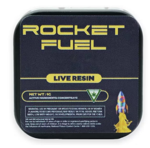 C- Rocket Fuel 1g Live Resin- Platinum Cake