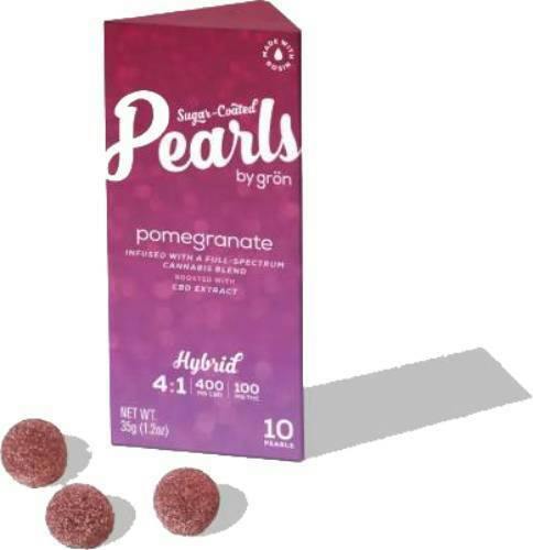 POMEGRANATE 4:1 CBD PEARLS 10PK