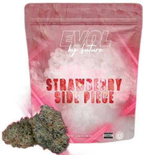 STRAWBERRY SIDE PIECE FLOWER