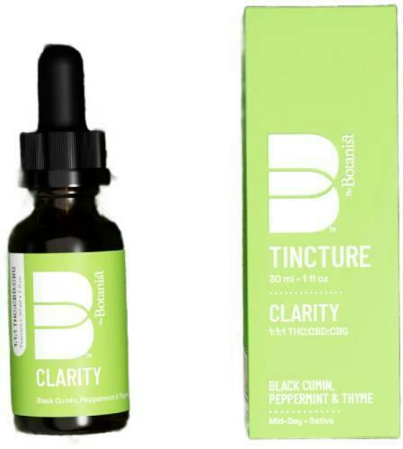 CLARITY 1:1:1 THC:CBD:CBG TINCTURE