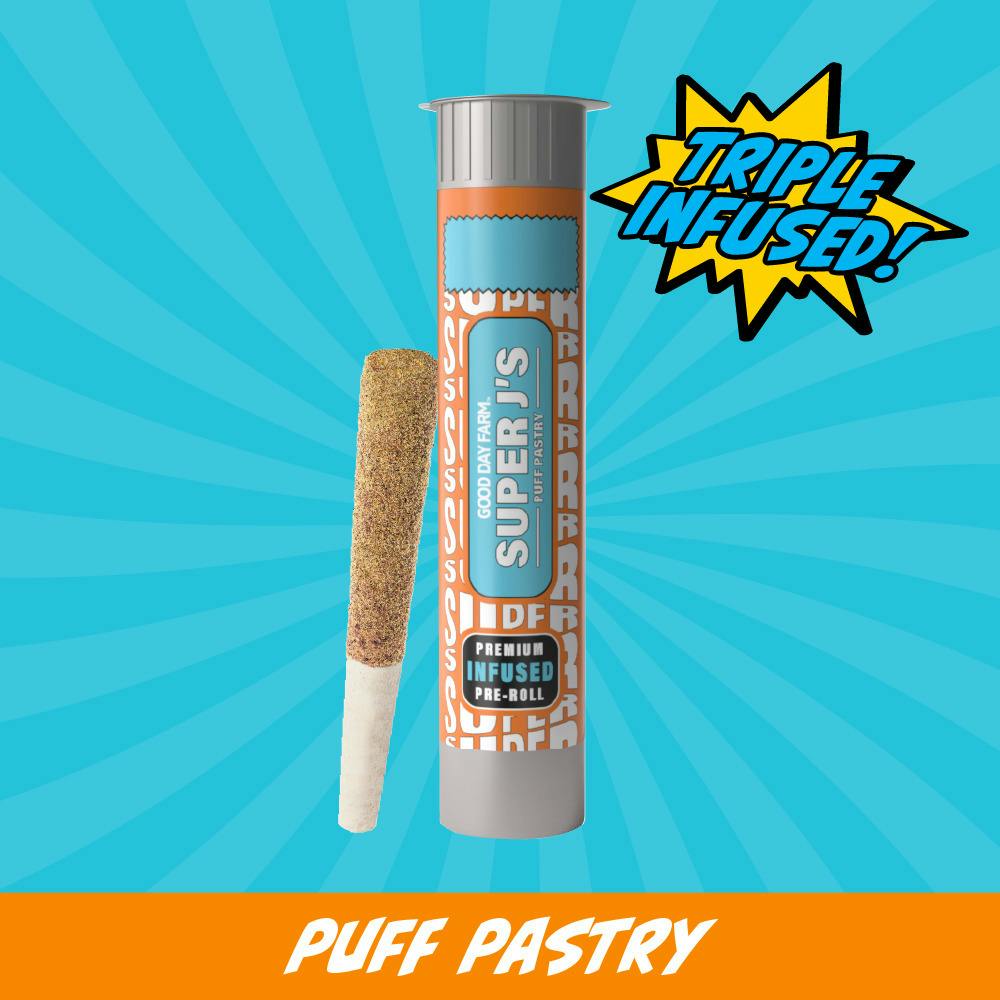 GDF: Infused Pre-Roll | Puff Pastry x Spiced Beignet | Super J's at NOLA Cannabis Westbank Dispensary