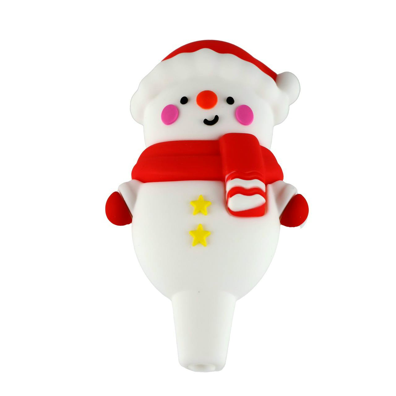 LuvBuds | Holiday Frosty Snowman Handpipe
