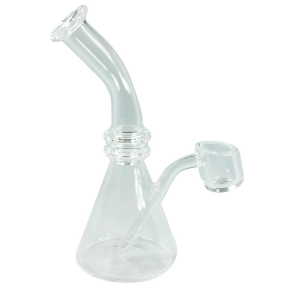 High Mountain Imports | 5" All Quartz Beaker Oil Rig