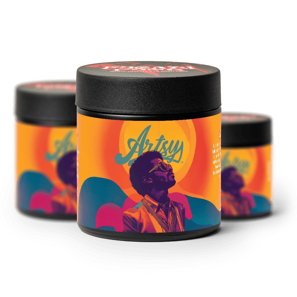 Artsy Cannabis Eighth Jars | Fugazi Funk 3.5g Rec