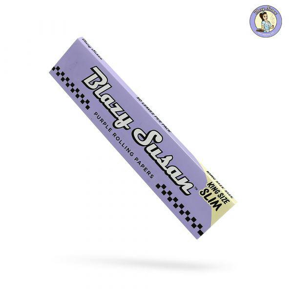 Steep Slope Vape | Blazy Susan King Size Slim Rolling Papers Purple