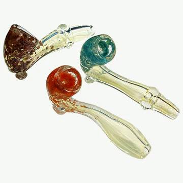 High Mountain Imports | 4.5" Glass Sherlock Hand Pipe
