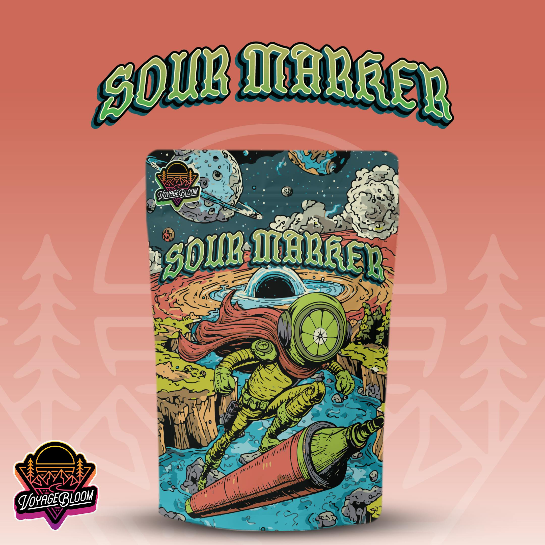 Voyage Bloom - Sour Marker 14g cannabis product